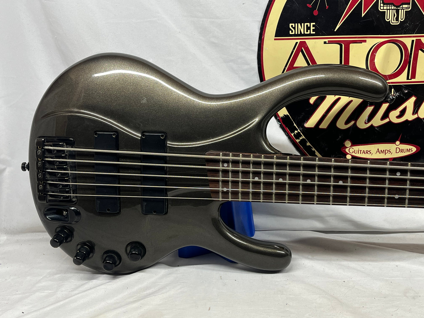 Ibanez EDC705 Ergodyne 5-String Electric Bass - Gray Pewter