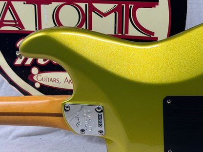 Fender American Ultra II 2 Stratocaster Guitar with COA + Case 2024 - Solar Flare / Maple neck