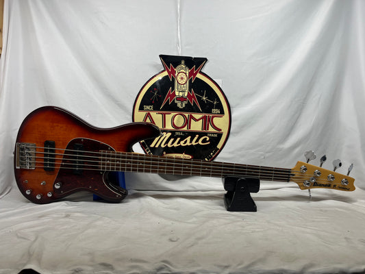 Ibanez TR505 Expressionist 5-String Doublecut Electric Bass - Violin Sunburst
