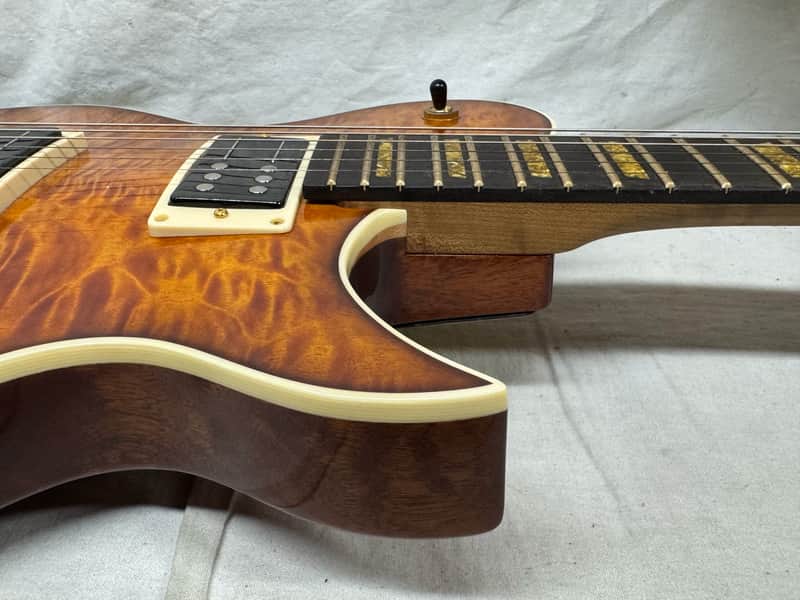 Warmoth Singlecut Guitar by Houston Electric Guitar Jerry DeLue - Image 14