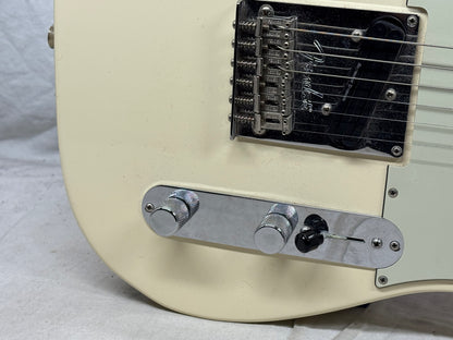 Fender Limited Edition American Standard Telecaster with Matching Headstock Guitar + Case 2016 - Olympic White / Rosewood fingerboard