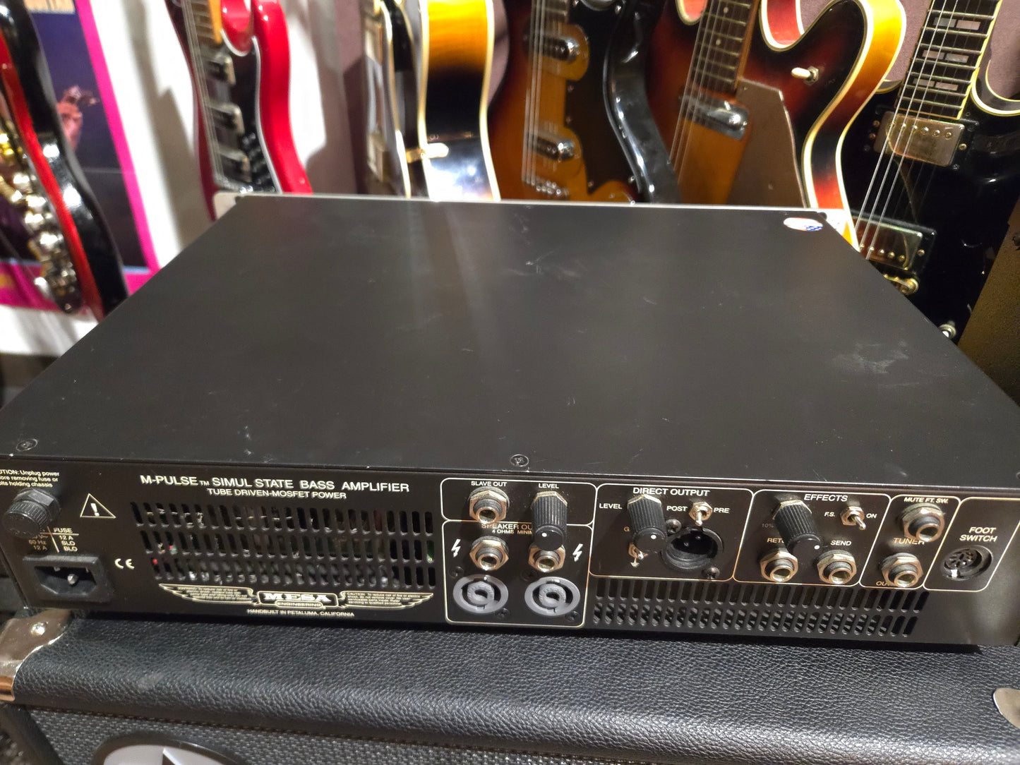 Mesa Boogie M-Pulse 600 Simul-State 600-Watt Rackmount Bass Amp Head 2001 - 2012 - Local Pickup Only
