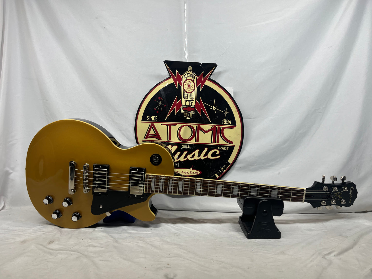Epiphone Joe Bonamassa Singature Les Paul Singlecut Electric Guitar with Case - Goldtop