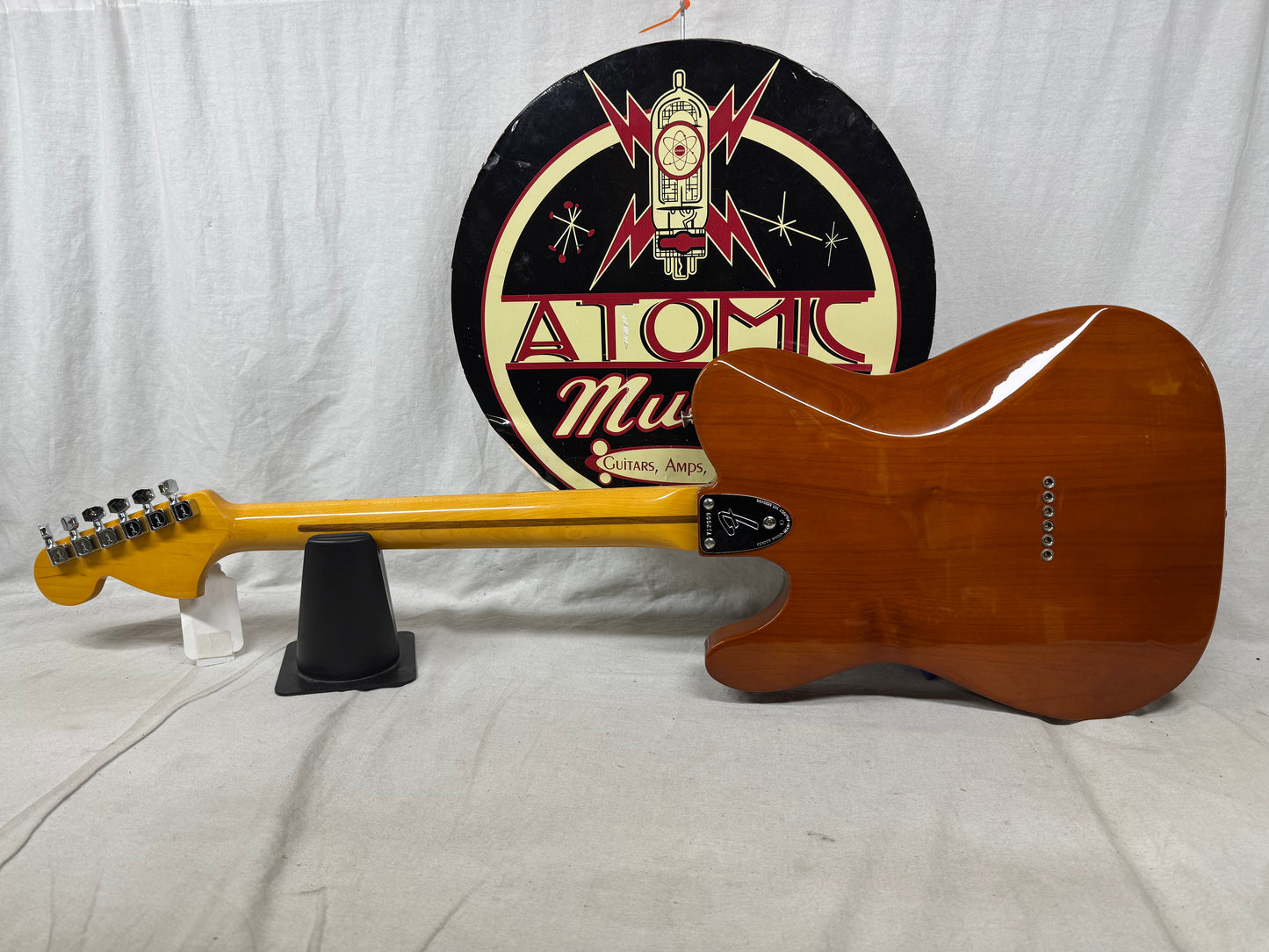 Fender American Vintage II 2 1975 Telecaster Deluxe Guitar with COA + Case 2023 - Mocha / Maple neck