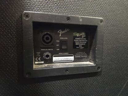 Fender Rumble 210 V3 700-Watt 2x10" Bass Speaker Cabinet 2015 - Present - Local Pickup Only