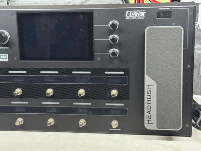 Headrush Pedalboard - Powered by Eleven / HD Expanded - Guitar Amp Modeler Multi-Effects Preamp Pedal with Soft Case
