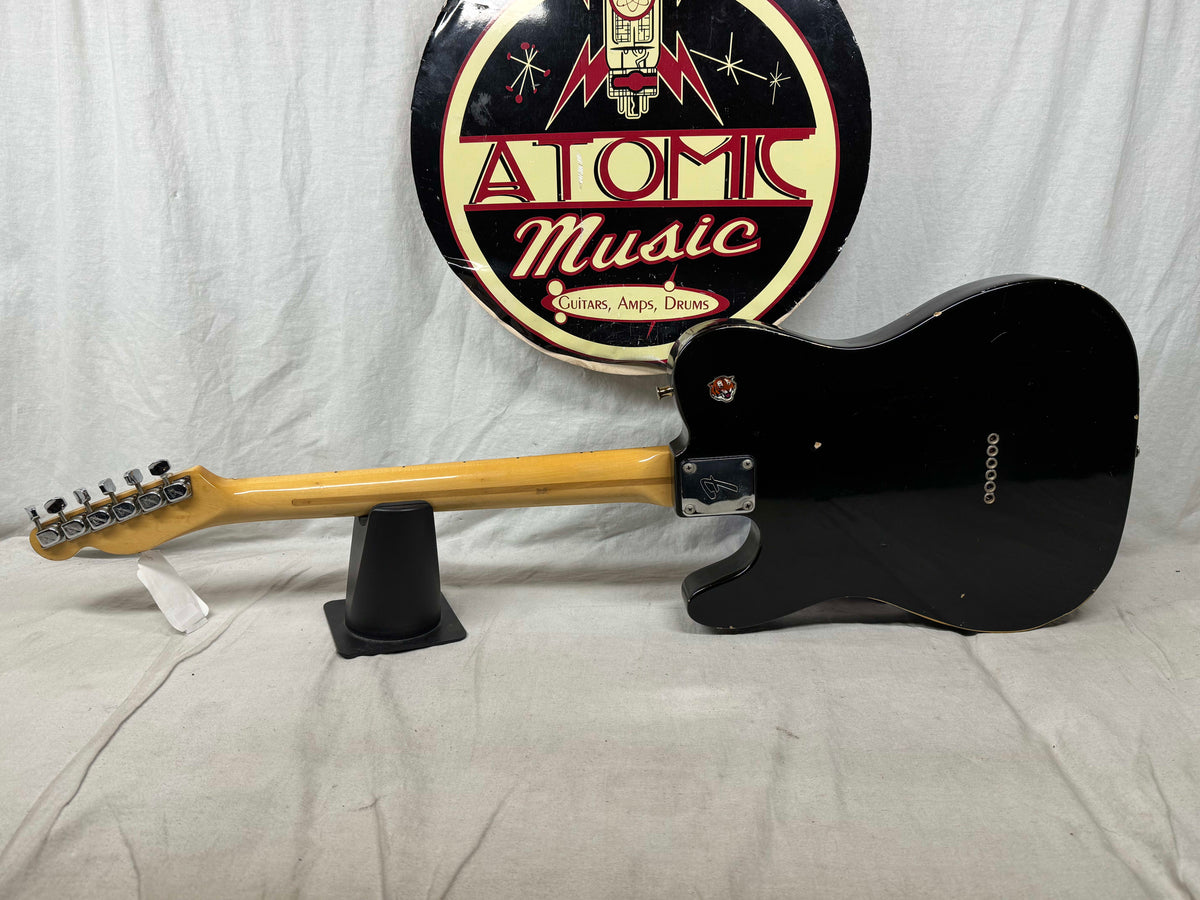 Fender Vintage USA Telecaster Guitar with non-original Case 1978 - Black / Maple neck