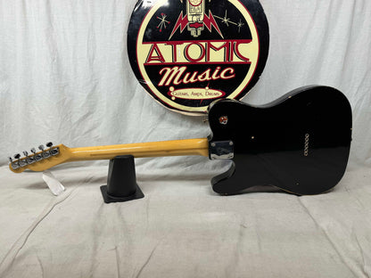 Fender Vintage USA Telecaster Guitar with non-original Case 1978 - Black / Maple neck