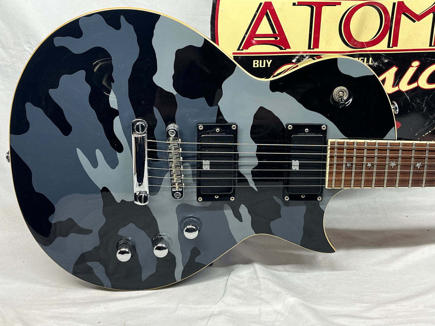 ESP LTD WA-200 Will Alder Signature  - Black Camo Electric Guitar