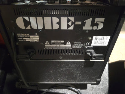 Roland CUBE-15 15-Watt 1x8" Guitar Combo 2002 - 2006 - Black