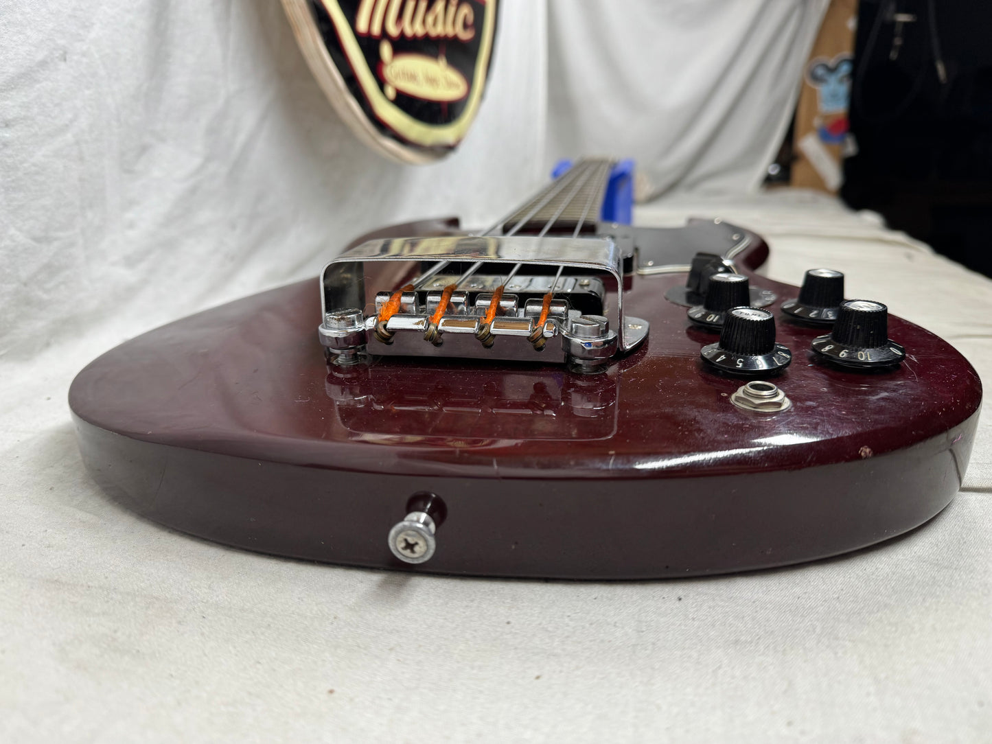 Gibson EB-3 eb3 SG Short Scale 4-string Bass with Case 1976