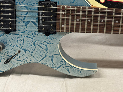 Ibanez Team J. Craft Prestige Line RG2620 rg 2620 Guitar - MIJ Made In Japan 2005 - CBL Cubed Blue