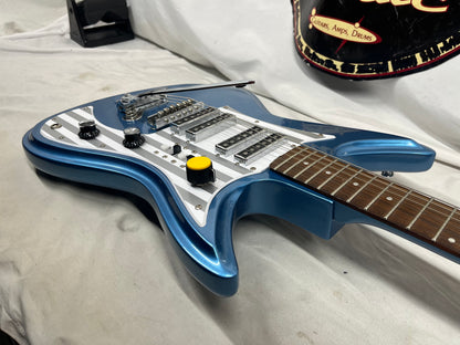 Eastwood Ichiban SharkFin K4L Doublecut Electric Guitar - Nut has been Raised!