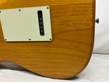 Fender 2024 Collection, Made in Japan Hybrid II Stratocaster Strat HSH with Gig Bag - Vintage Natural