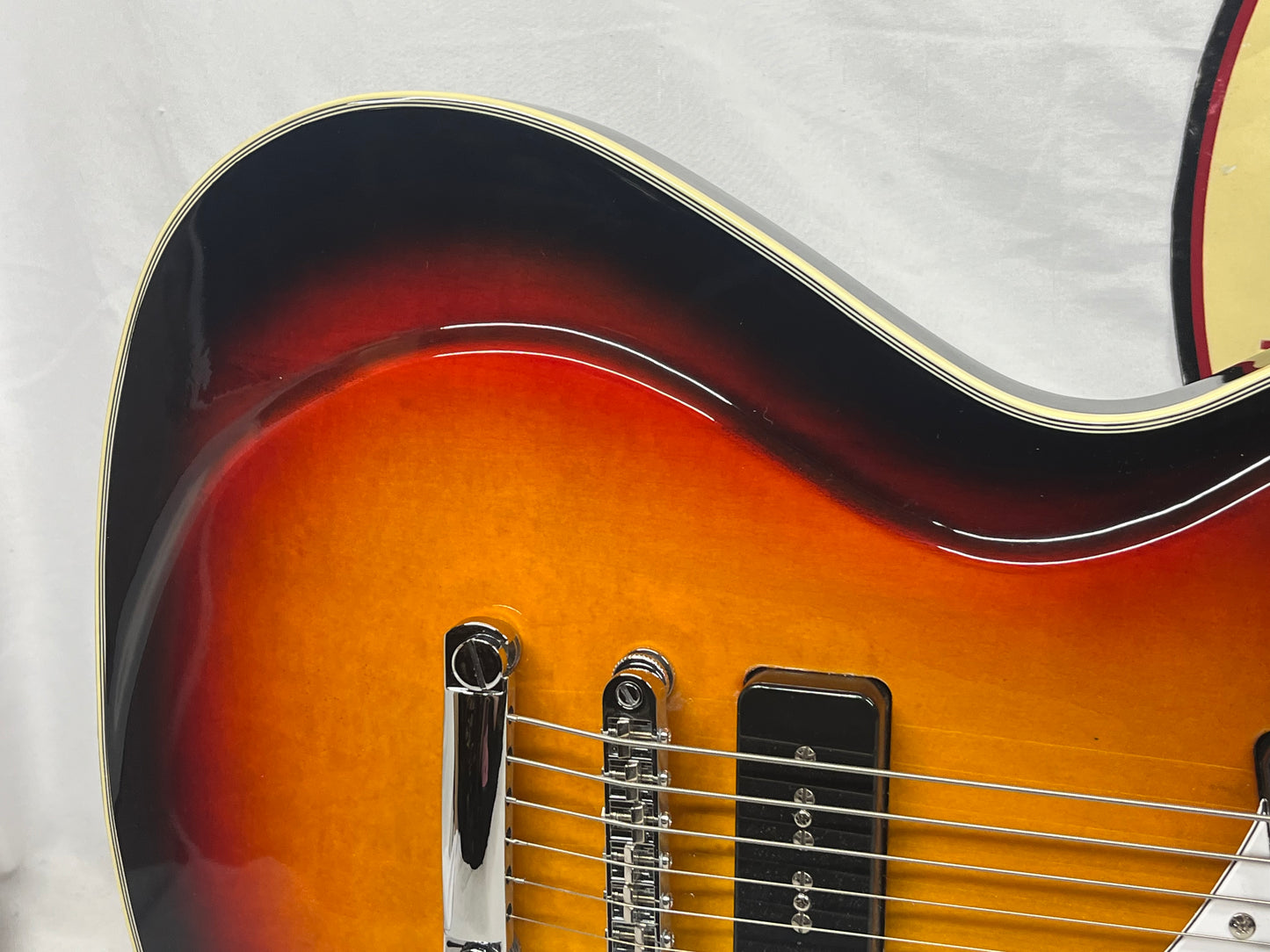 Eastwood Sidejack Doublecut Electric Guitar with Case