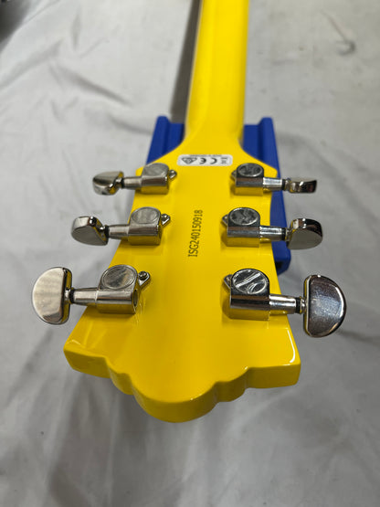 Guild Polara Doublecut HH Electric Guitar - Voltage Yellow