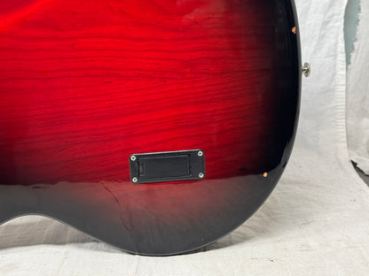 Ernie Ball Music Man Stingray 3 EQ H 3eq 4-string Bass with Case 2004 - Black Cherry Burst