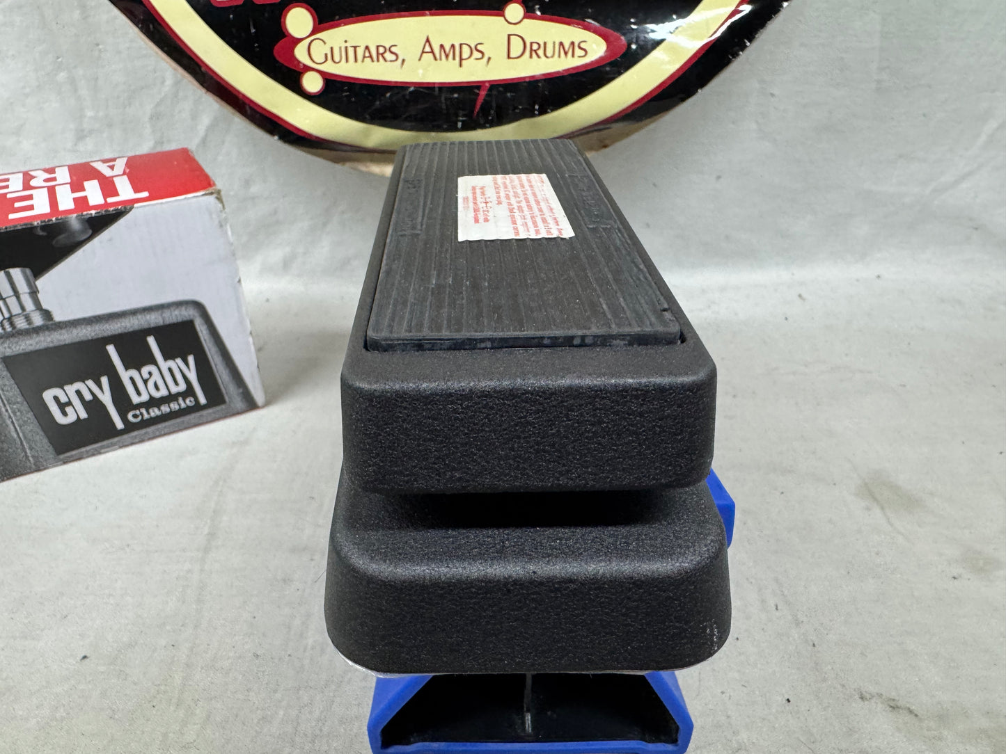 Dunlop GCB95F GCB-95F Cry Baby crybaby Classic Wah Pedal with Fasel Inductor + Box