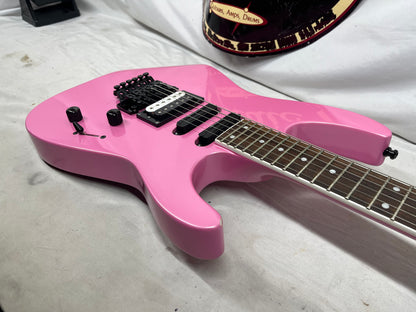 Jackson X Series Soloist SL1X HSS FR Doublecut Electric Guitar - Platinum Pink