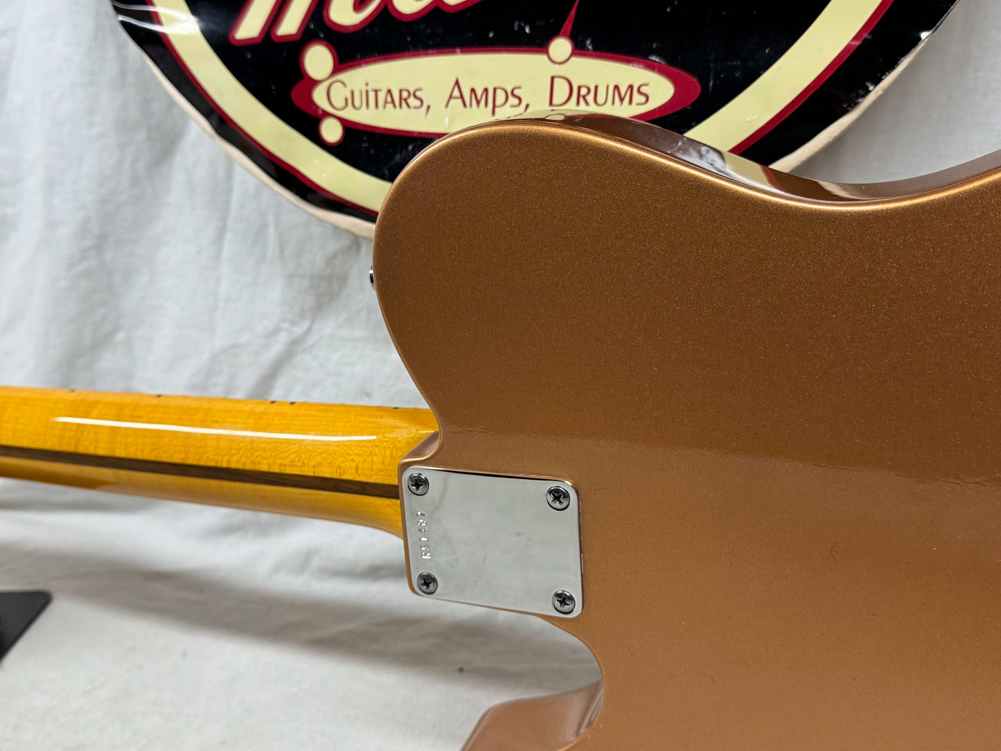 Fender USA Custom Shop Special Edition Custom Deluxe Telecaster Guitar with COA + Case 2010 - Copper / Maple neck