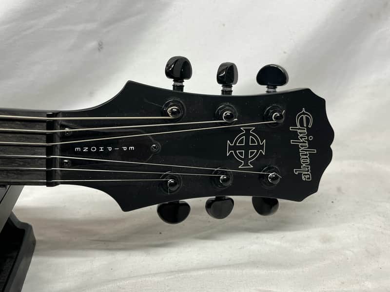 Epiphone Gothic Les Paul Singlecut HH Electric Guitar - Image 7