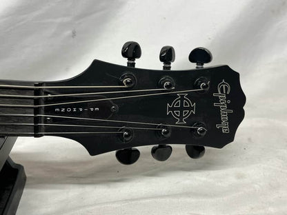 Epiphone Gothic Les Paul Singlecut HH Electric Guitar - Image 7