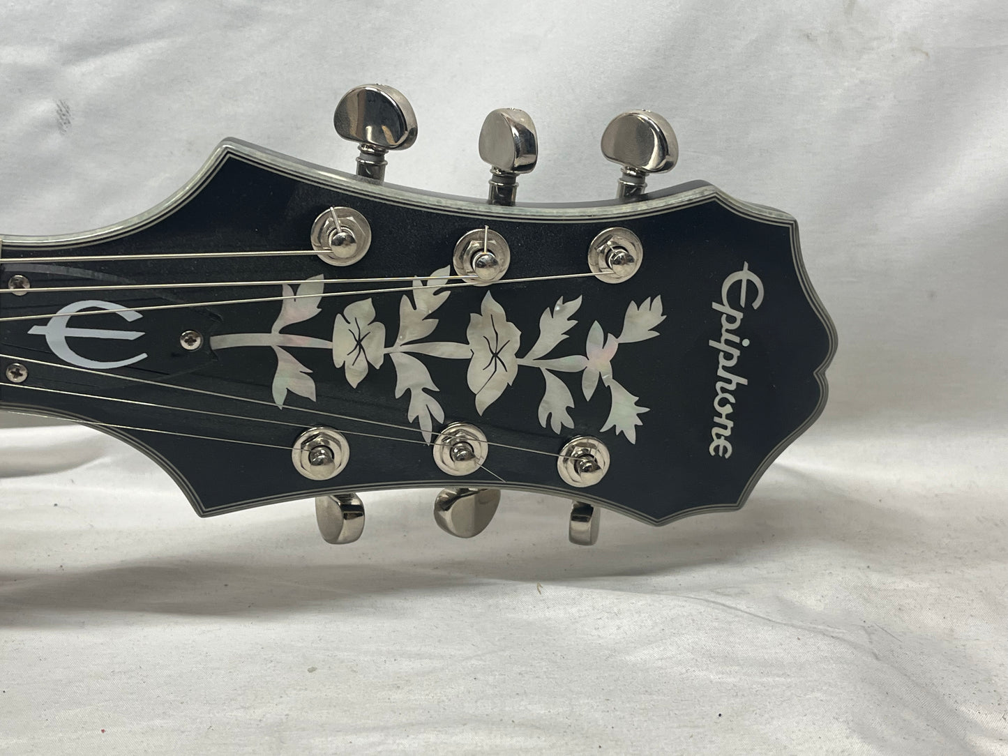 Epiphone Swingster Semi-Hollow Body Electric Guitar - Black Aged Gloss