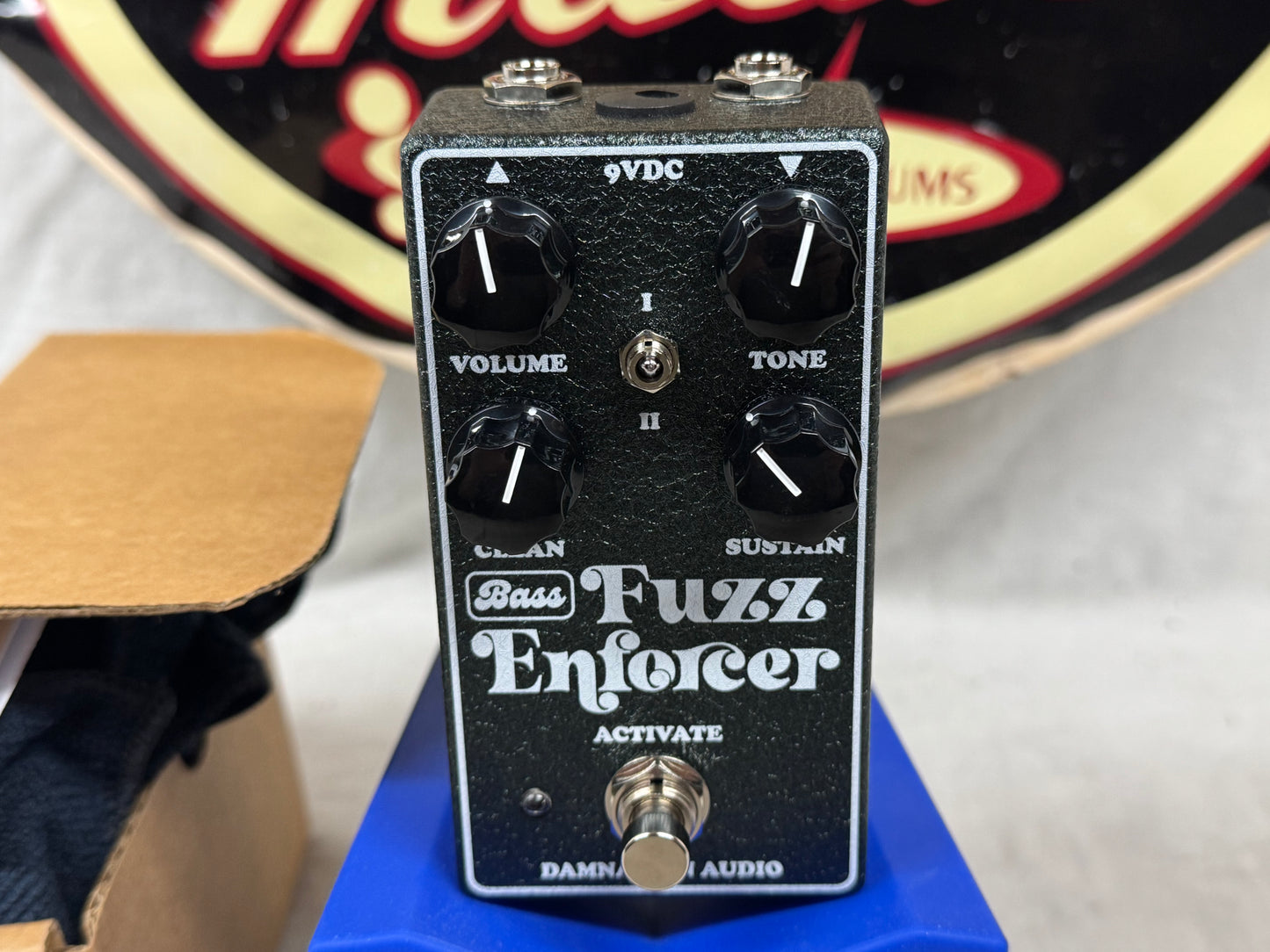 Damnation Audio Bass Fuzz Enforcer Bass Fuzz Pedal with Box