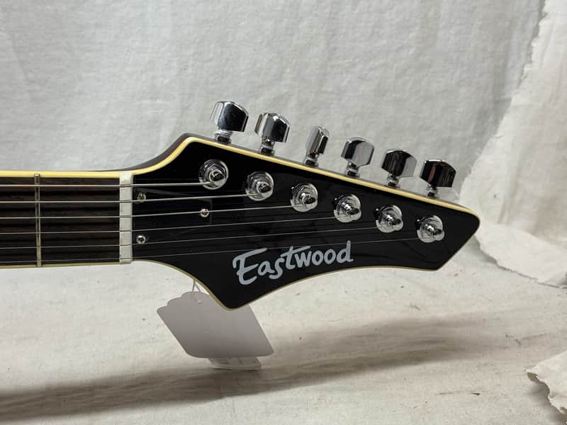 Eastwood Classic 6 TA PH Hollowbody Guitar with Case - Image 9