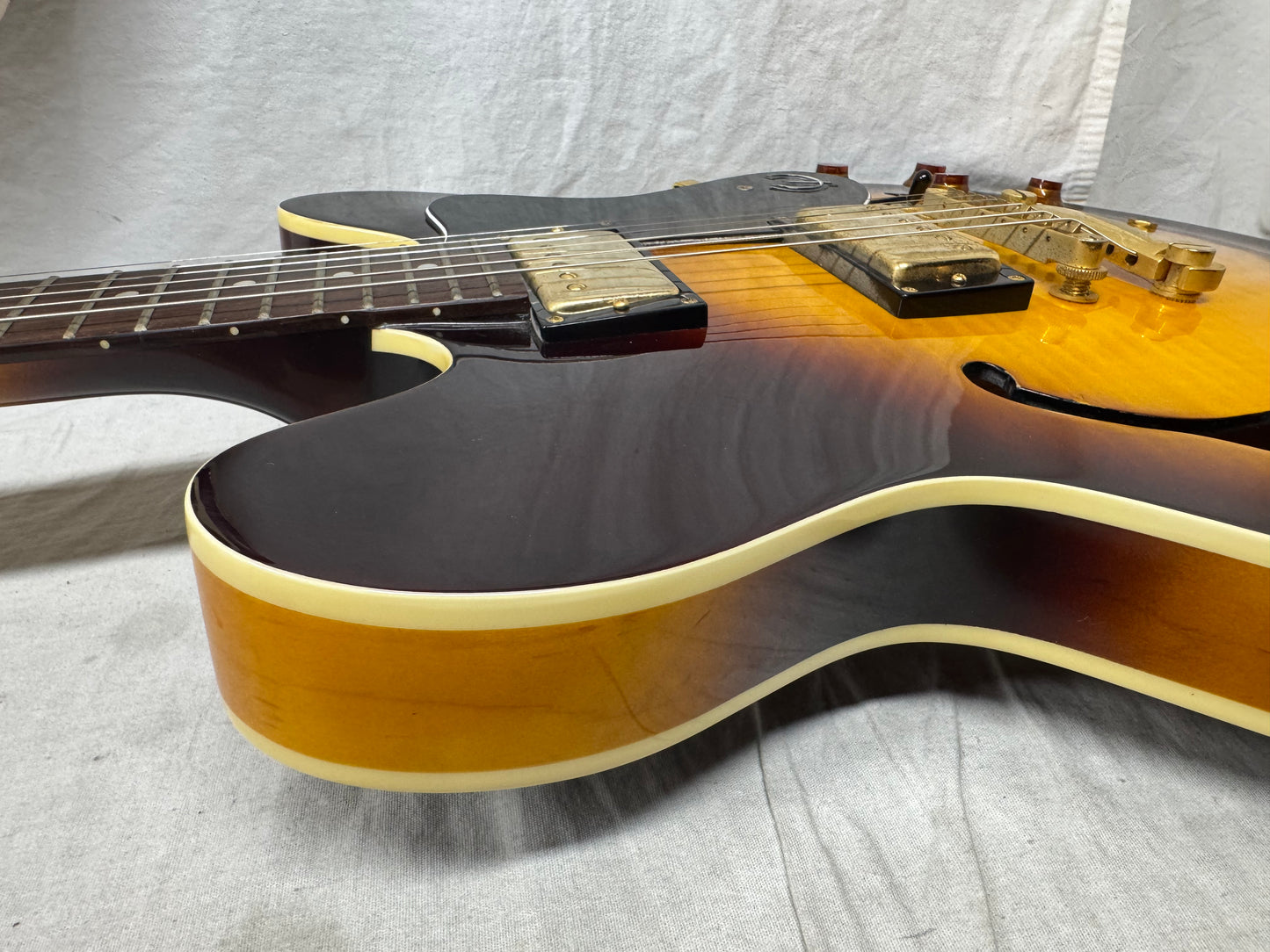 Epiphone Factory 2nd Limited Edition Dot Deluxe Semi-Hollowbody Guitar with Case