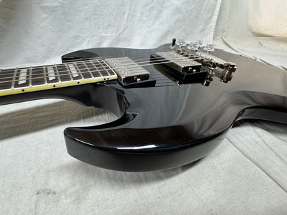 Epiphone SG Custom Modern Figured Guitar with Case 2021 - Transluscent Ebony Burst