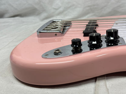 G&L JB-5 jb5 5-string Bass with Case 2021 - Shell Pink
