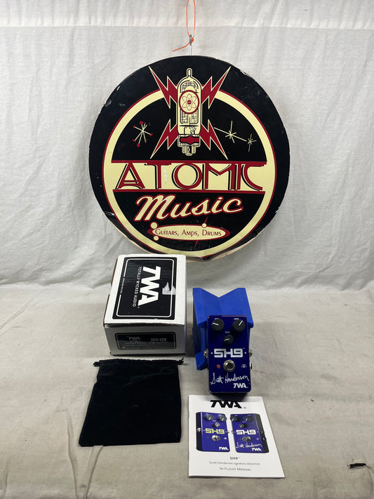 TWA Totally Wycked Audio SH9 Scott Henderson Signature Distortion Pedal with Box
