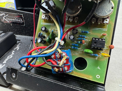 ProCo The Rat 2 Distortion Pedal - modified by Kinnatone - LM308 OpAmp Chip - missing rubber feet