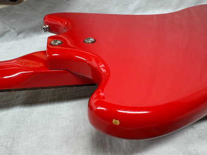 Supro Colt 22" Short Scale Guitar Vintage - Red (appears to be re-finished)