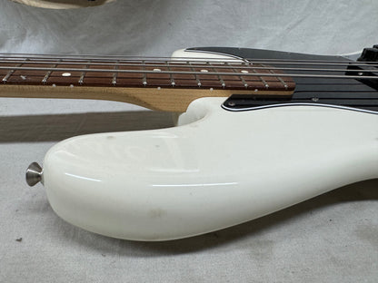 Fender American Performer Jazz Bass 4-string J-Bass with Gig Bag 2019 - Arctic White / Rosewood fingerboard