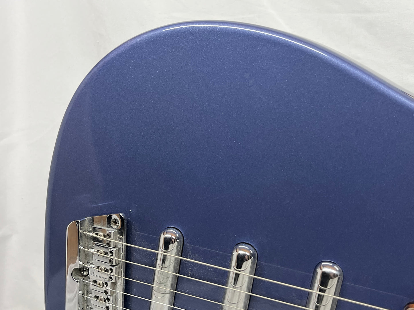 Danelectro RARE Longhorn Doublecut Electric Guitar with Case - Too Blue