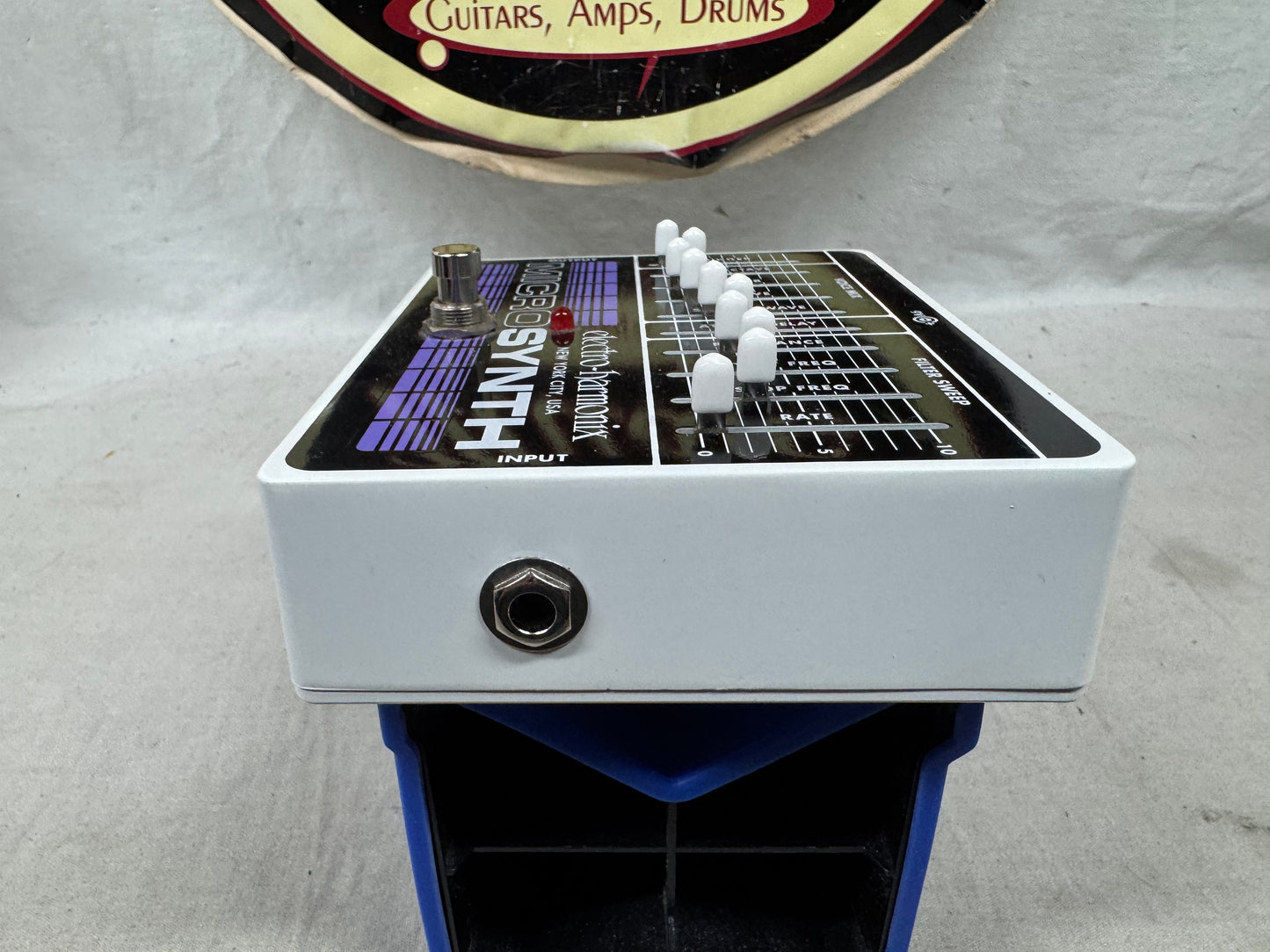Electro-Harmonix Micro Synth Analog Microsynth Guitar Synthesizer Pedal
