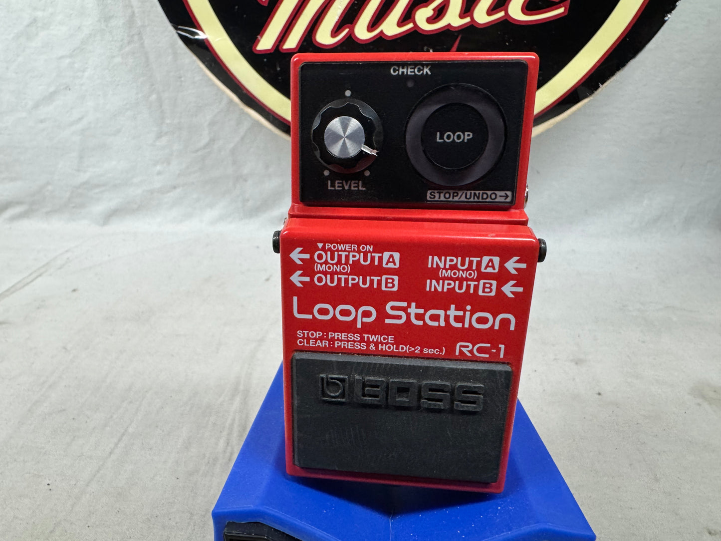 Boss RC-1 rc1 Loop Station Phrase Looper Pedal 2018