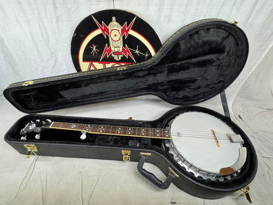 Fender FB-54 fb54 5-string Banjo with Case 2008