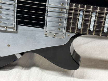 Gibson LPSTHECH1 Limited Edition Les Paul Studio Platinum Guitar with Case 2003 - Ebony / Black
