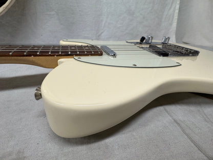 Fender Limited Edition American Standard Telecaster with Matching Headstock Guitar + Case 2016 - Olympic White / Rosewood fingerboard