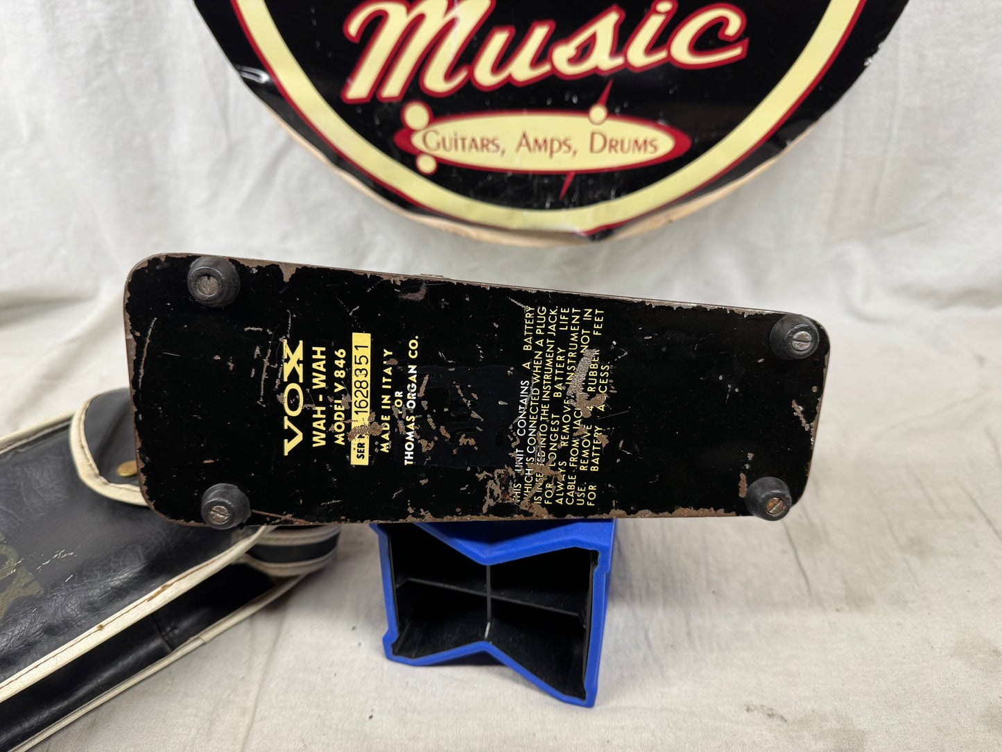 Vox V846 Wah Wah Pedal with Sheath Vintage