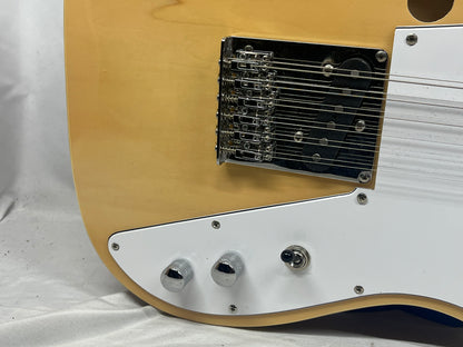 Cozart 12-String Semi-Hollow Body Singlecut Electric Guitar