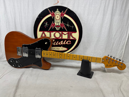 Fender American Vintage II 2 1975 Telecaster Deluxe Guitar with COA + Case 2023 - Mocha / Maple neck