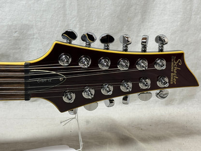 Schecter Diamond Series C/SH-12 Semi-Hollowbody 12-string Guitar with Case 2005