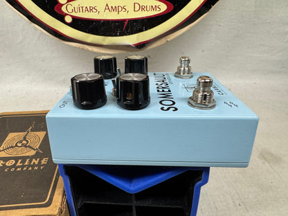 Caroline Guitar Company Somersault Lo-Fi Modulator Chorus Vibrato Rotary Pedal with Box