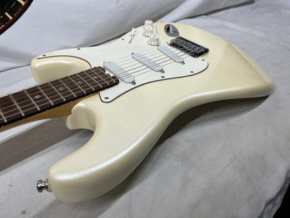 Fender American Elite Stratocaster Strat Electric Guitar - Olympic Pearl