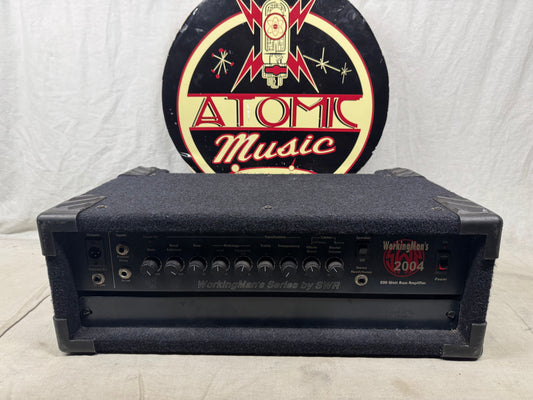 SWR WorkingMan's 2004 200 Watt Bass Amplifier Head - Local Pickup Only
