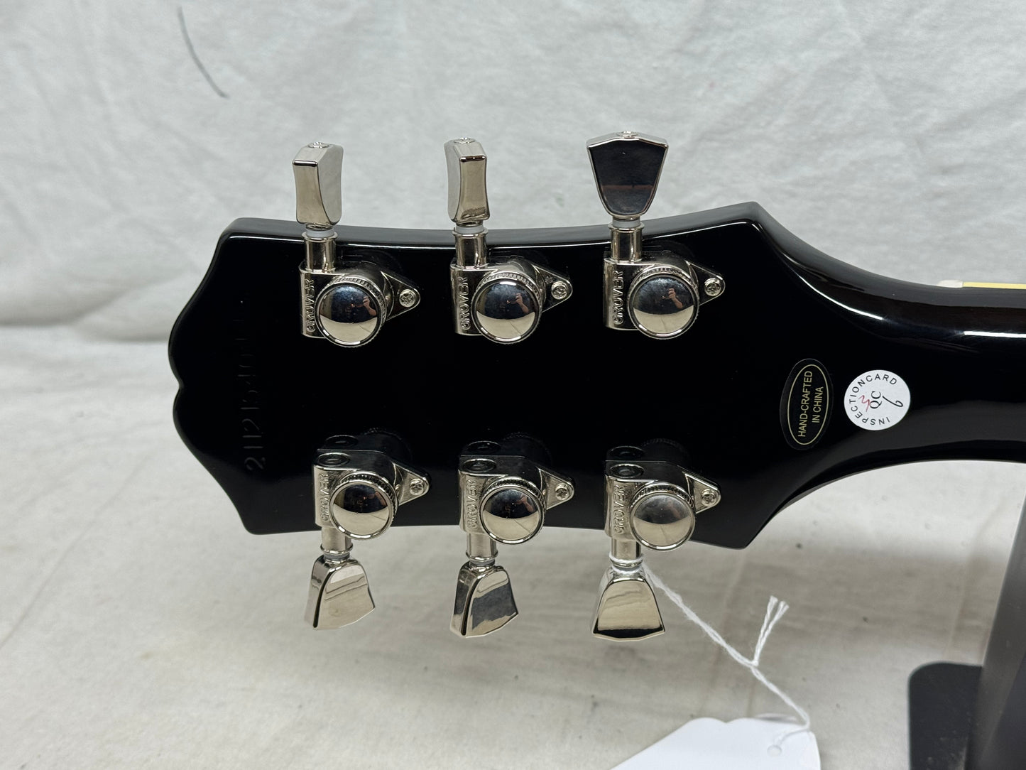 Epiphone SG Custom Modern Figured Guitar with Case 2021 - Transluscent Ebony Burst